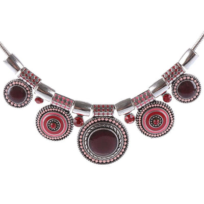 Vintage Bohemian Bead Necklace Necklace