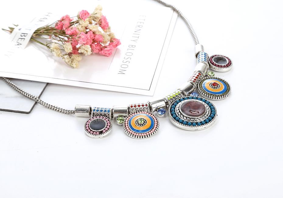 Vintage Bohemian Bead Necklace Necklace