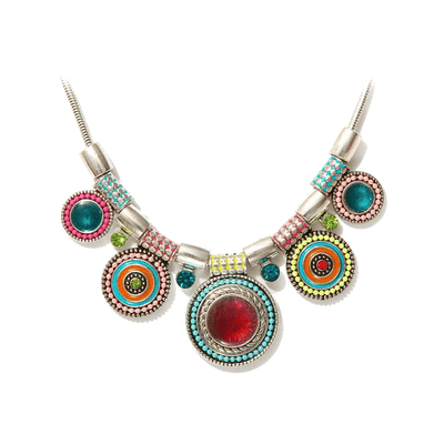 Vintage Bohemian Bead Necklace Necklaces