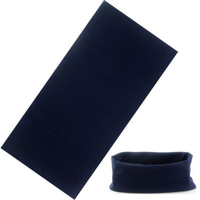Yoga Stretch Headwrap Headband Bandana Navy Headband