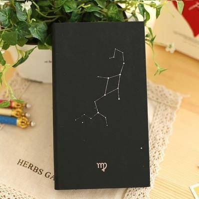 Zodiac Constellation Vintage Diary Virgo Accessories